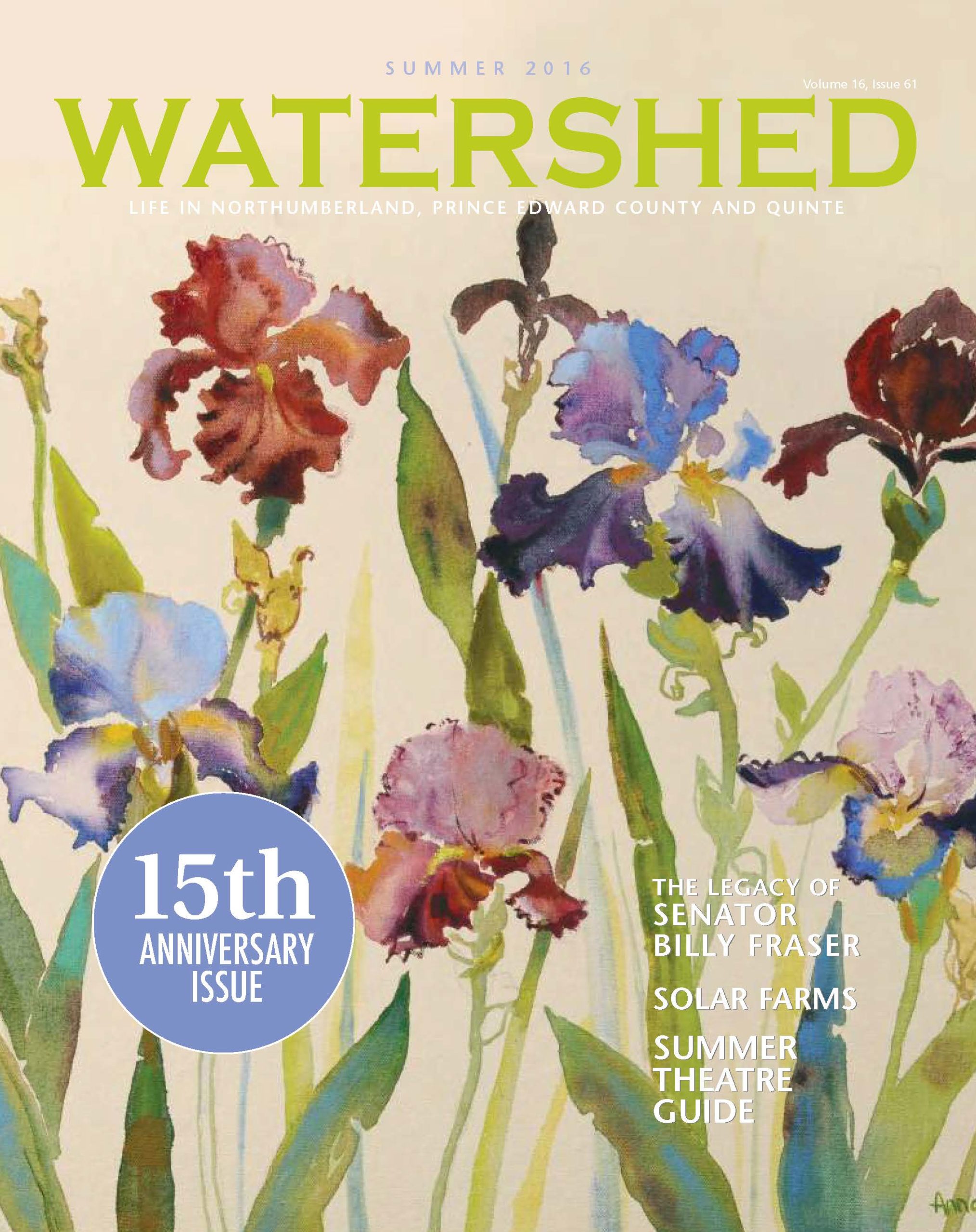 Watershed Magazine Summer 2016 cover