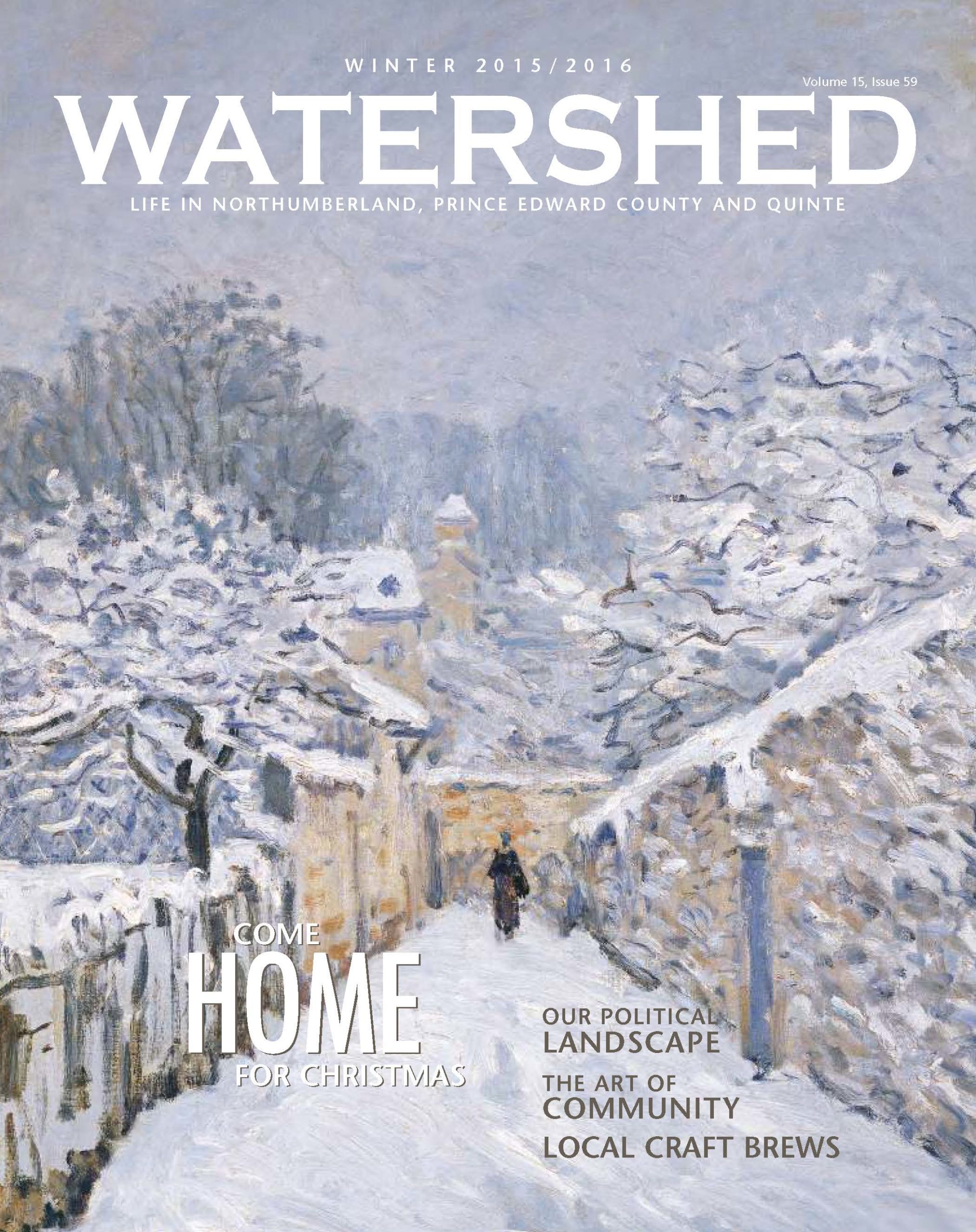 Watershed Magazine Winter 2015/2016 cover