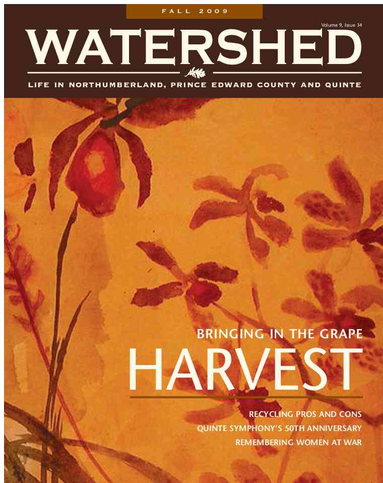 Fall 2009 Watershed Magazine