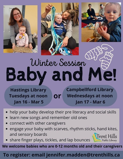 Baby & Me! at Campbellford Library - Watershed Magazine